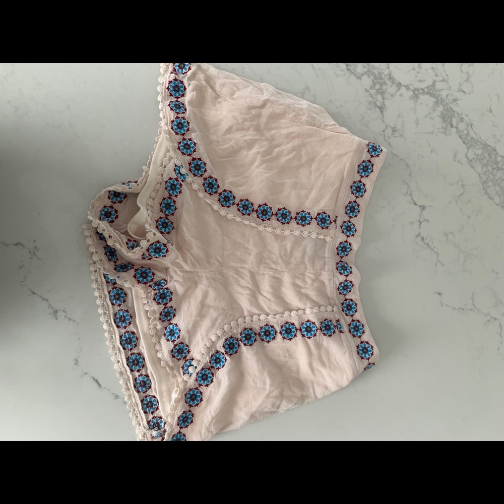 Francescas embroidered shorts